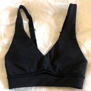 Fabletics Black Sports Bra Size Small
